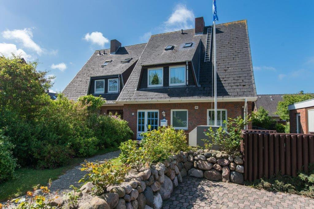 Ferienwohnung Blaue Huis Erdgeschoss Wenningstedt-Braderup Exterior foto